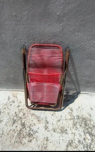 Tumbona Vintage scoubidou