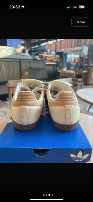 Adidas Samba Beige/Marrón