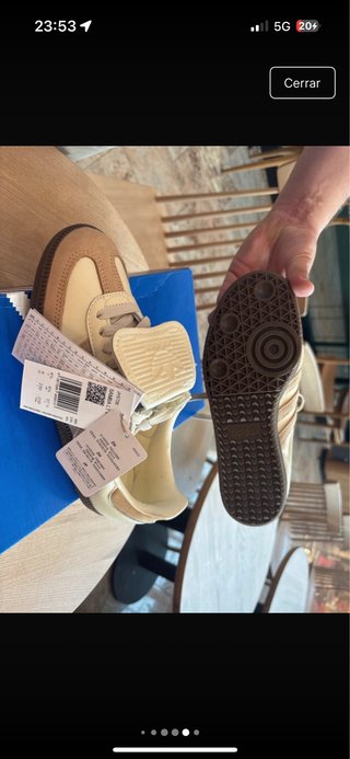 Adidas Samba Beige/Marrón