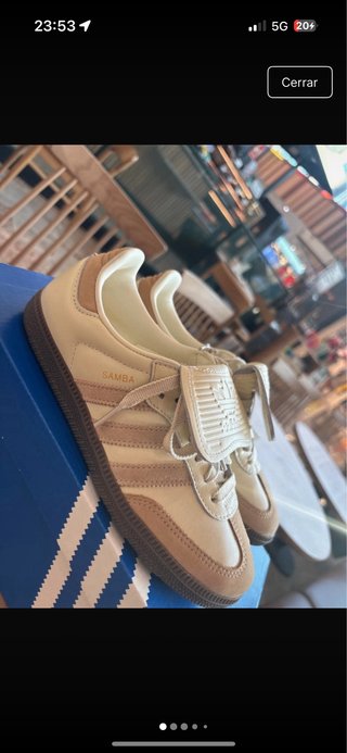 Adidas Samba Beige/Marrón