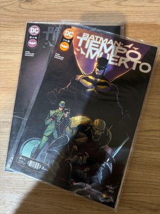 Pack 2 comics de Batman: tiempo muerto