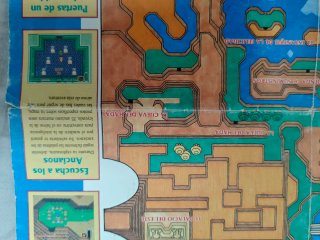 Mapa Hyrule Super Nintendo SNES