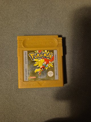 Pokemon Oro Game Boy Nintendo Edición Oro