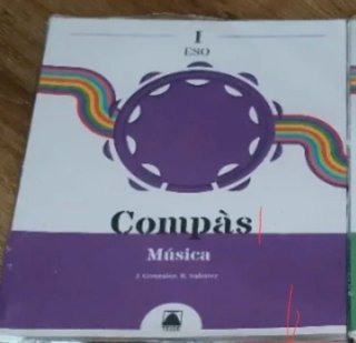 Libro de texto Música 1r ESO