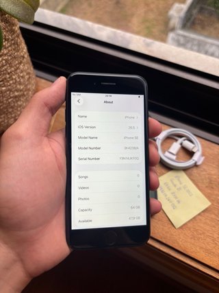 iPhone SE 2022 64Gb Usado sem Caixa Grade B