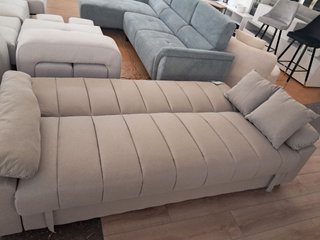Sofá Cama Click Clack Beige/Gris