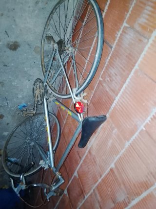 Bicicleta antigua de carretera