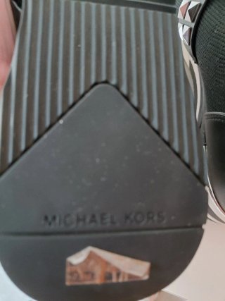 Zapatillas Michael Kors Negras Tachuelas Cuña