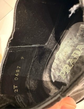 Botines Prada Negros Poco Usados