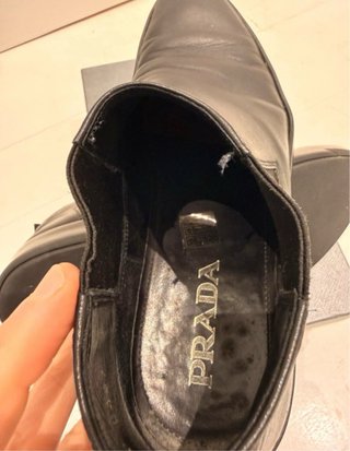 Botines Prada Negros Poco Usados