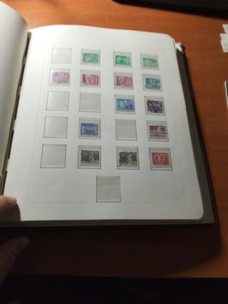 Álbum de sellos USA, DDR, RFA+Berlin