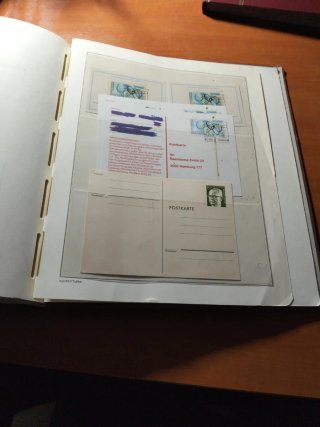 Álbum de sellos USA, DDR, RFA+Berlin