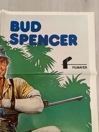 Cartel cine Estoy con los hipopótamos