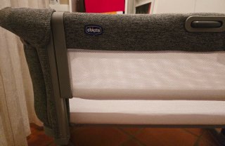 Minicuna colecho Chicco Next2Me Magic Evo Gris