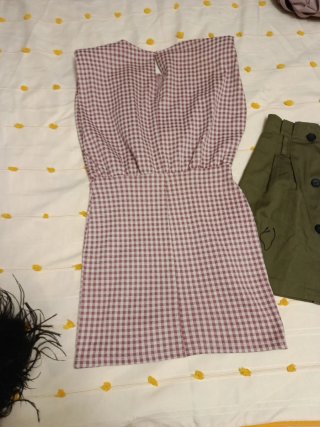 Vestido Zara Talla S con Bolso