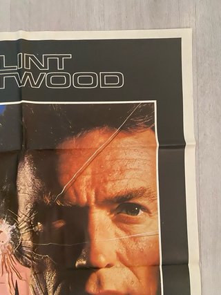 Cartel Cine Impacto Súbito Clint Eastwood