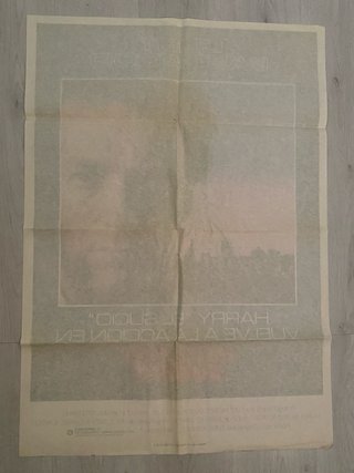 Cartel Cine Impacto Súbito Clint Eastwood