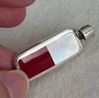 Colgante Plata 925 Bandera Polonia