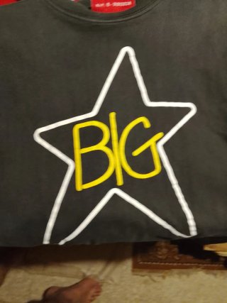 Camiseta Big Star "logo banda"  Talla M