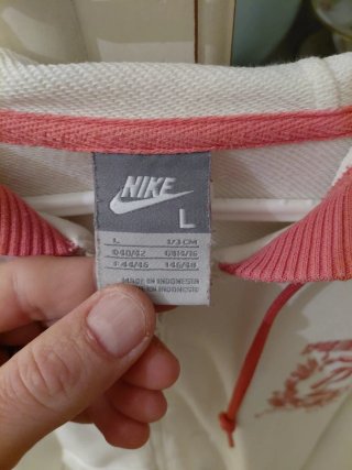 Sudadera Nike Vintage Y2K con Capucha y Cremallera
