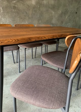 Pack comedor mesa y sillas estilo rústico