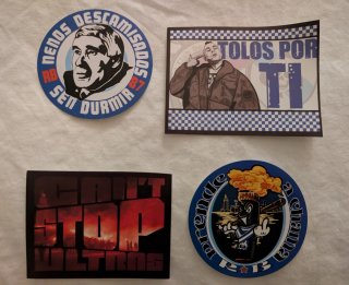 Pegatinas Riazor Blues