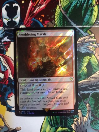 Magic Smoldering Marsh Final Fantasy Surgefoil