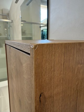 Mueble de baño de madera