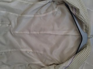 Blazer y top de rayas te va a gustar
