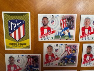 Cromos Atlético de Madrid LaLiga 22/23
