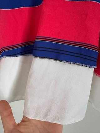 Blusa de tirantes con rayas