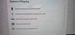 Sistema de grabacion y plugins universal estudio.