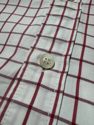 Camisa Thomas Burberry cuadros manga corta