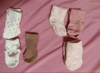 Calcetines bebé 6 pares