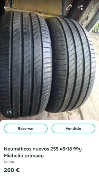255 45 18 99Y Michelin