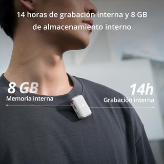 DJI Transmisor Mic 2 inalámbrico blanco
