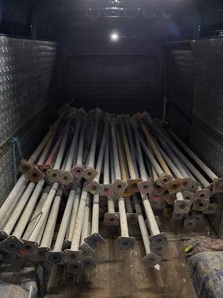 Puntales de obra 3m Sten Reforzado Galvanizado