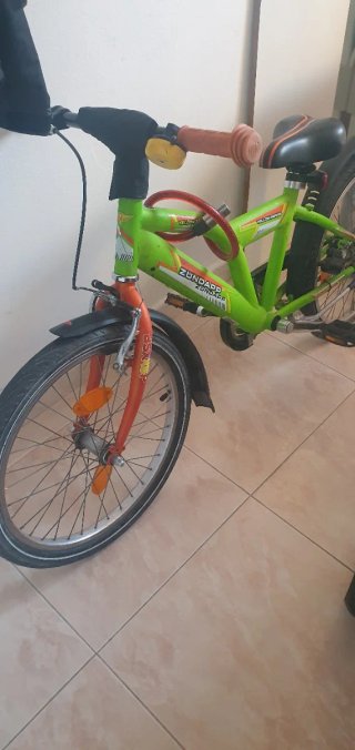 Bicicleta infantil Zundapp verde