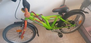 Bicicleta infantil Zundapp verde