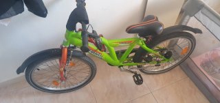 Bicicleta infantil Zundapp verde