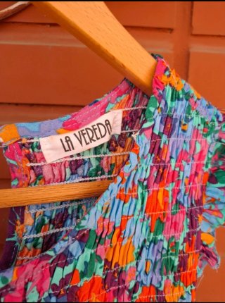 Vestido La Vereda Largo Talla L/XL