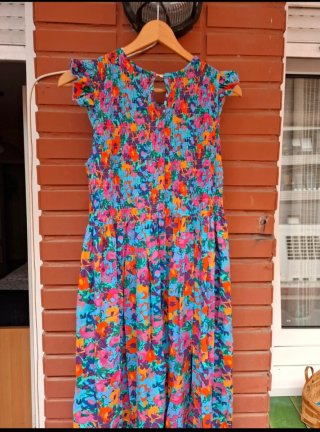 Vestido La Vereda Largo Talla L/XL