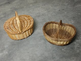 Cestas de mimbre para decoración o uso