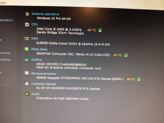 Torre PC i5-2400 8GB RAM 500GB