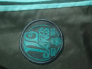 Cortavientos Real Madrid Negro y Azul