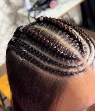 Trenzas Africanas con Abalorios