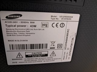 Televisor Samsung 32 Negro