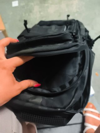 Mochila Táctica Camuflaje Negra