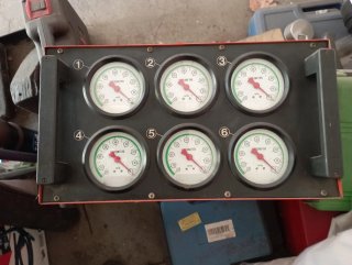 Regulador 6 Carburadores Vacuómetro