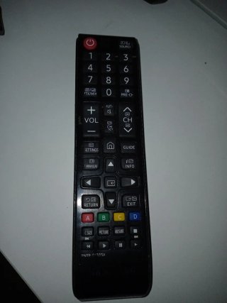 Mando a distancia Samsung negro